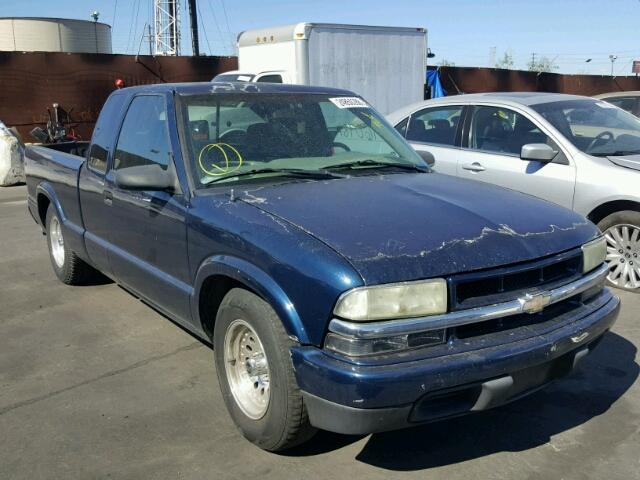 1GCCS19W818184739 - 2001 CHEVROLET S TRUCK S1 BLUE photo 1