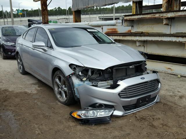 3FA6P0H73FR219539 - 2015 FORD FUSION SE SILVER photo 1