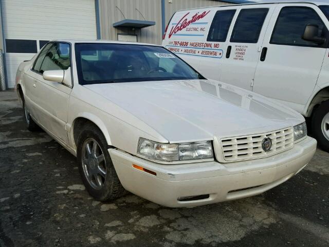 1G6ET1291XU613331 - 1999 CADILLAC ELDORADO T WHITE photo 1