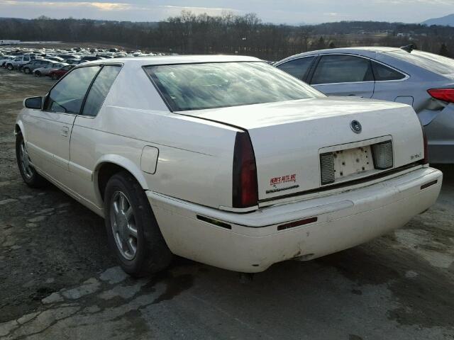 1G6ET1291XU613331 - 1999 CADILLAC ELDORADO T WHITE photo 3