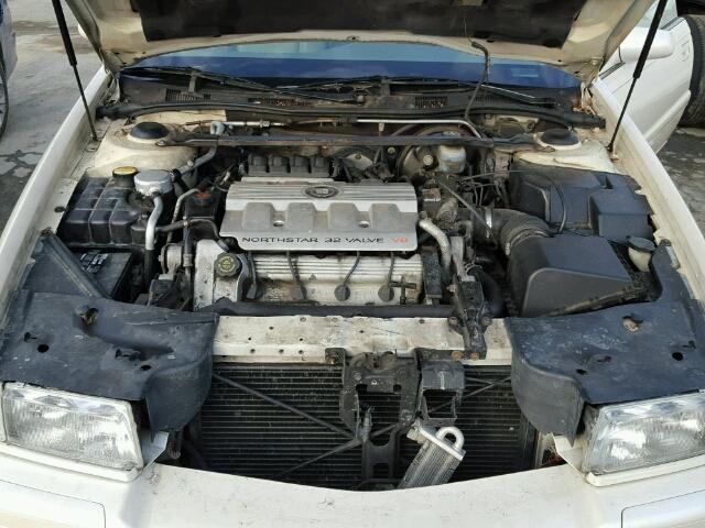 1G6ET1291XU613331 - 1999 CADILLAC ELDORADO T WHITE photo 7