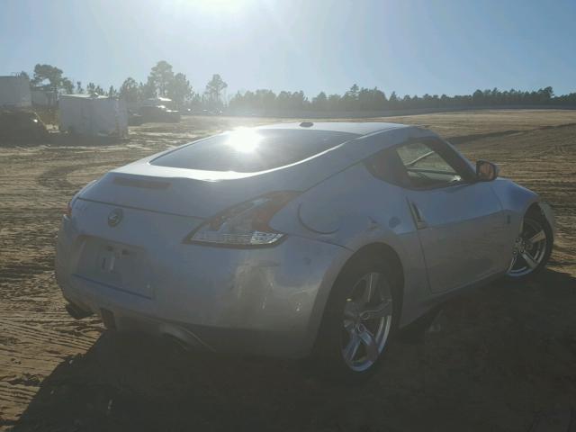 JN1AZ4EH7BM551203 - 2011 NISSAN 370Z BASE SILVER photo 4