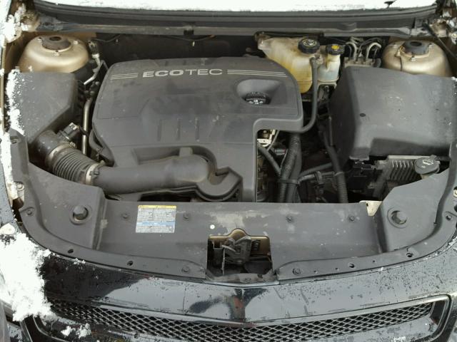 1G1ZG57B38F206972 - 2008 CHEVROLET MALIBU LS შავი ფოტო 7