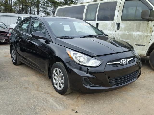 KMHCT4AEXDU424530 - 2013 HYUNDAI ACCENT GLS BLACK photo 1