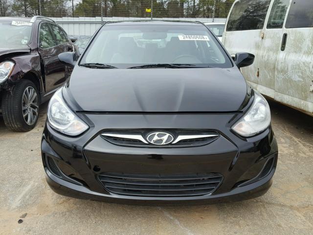 KMHCT4AEXDU424530 - 2013 HYUNDAI ACCENT GLS BLACK photo 9