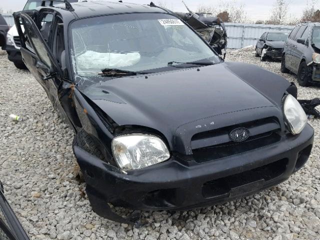 KM8SB13D36U109847 - 2006 HYUNDAI SANTA FE G BLACK photo 1