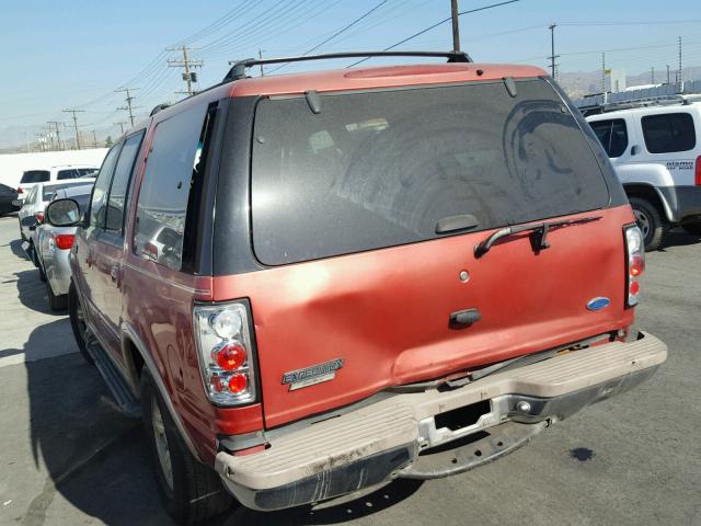 1FMEU17L2VLC12903 - 1997 FORD EXPEDITION RED photo 3