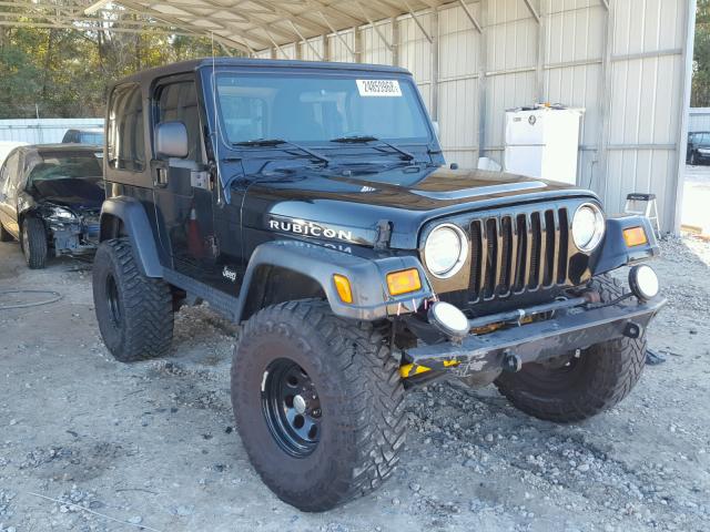 1J4FA69S54P793561 - 2004 JEEP WRANGLER / BLACK photo 1