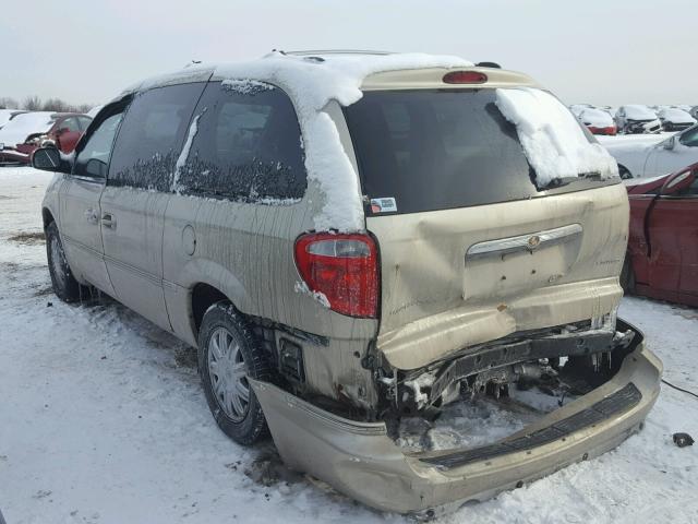 2A8GP64L16R829636 - 2006 CHRYSLER TOWN & COU GOLD photo 3