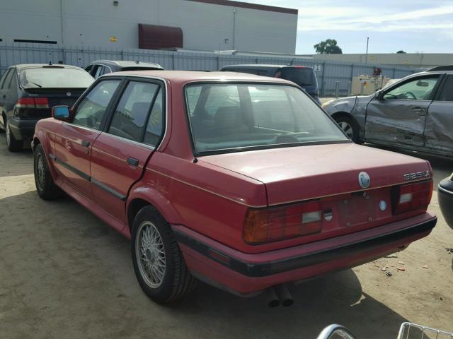 WBAAE0305KED52269 - 1989 BMW 325 IX AUT RED photo 3