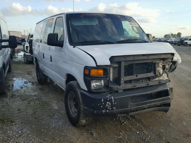 1FTNE14W68DB32793 - 2008 FORD ECONOLINE WHITE photo 1