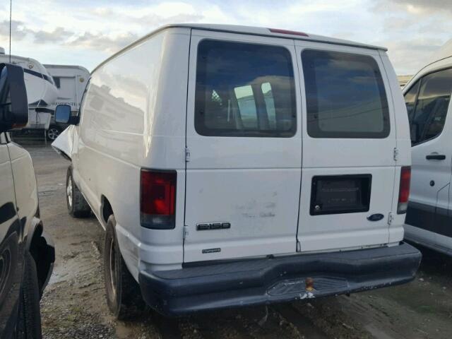 1FTNE14W68DB32793 - 2008 FORD ECONOLINE WHITE photo 3