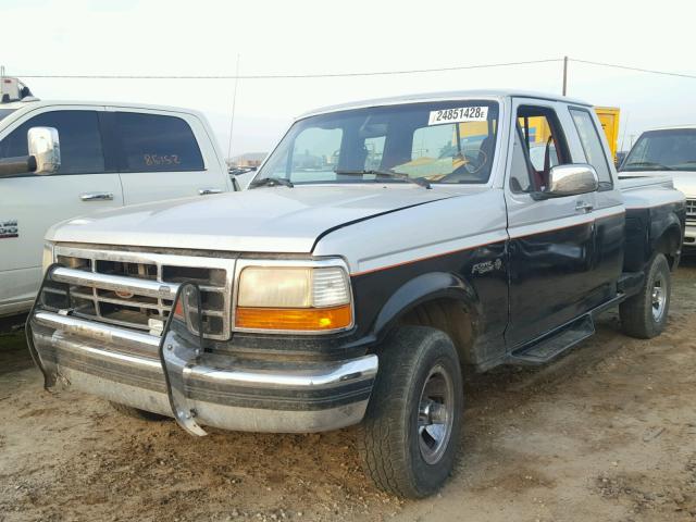 1FTEX14N6RKB31450 - 1994 FORD F150 TWO TONE photo 2