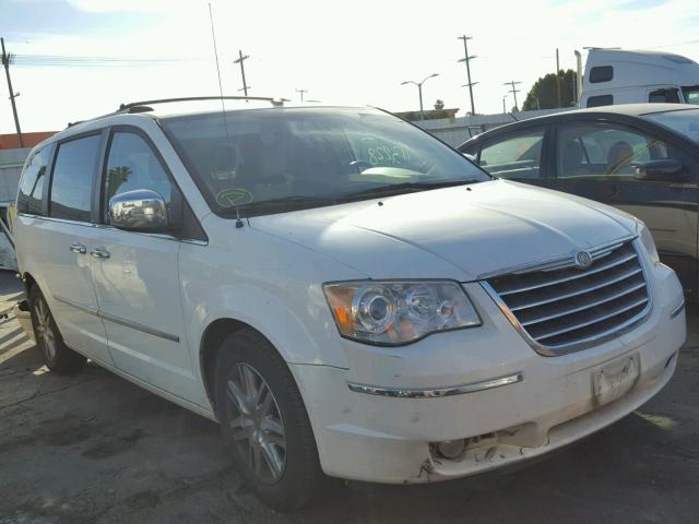 2A8HR64X38R132862 - 2008 CHRYSLER TOWN & COU WHITE photo 1