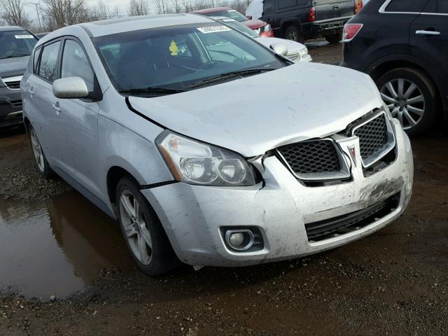 5Y2SP67019Z407573 - 2009 PONTIAC VIBE SILVER photo 1