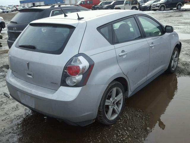 5Y2SP67019Z407573 - 2009 PONTIAC VIBE SILVER photo 4