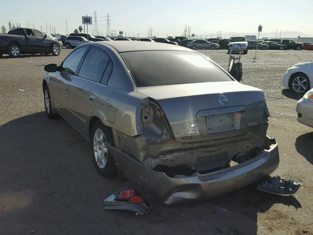 1N4AL11D35N927951 - 2005 NISSAN ALTIMA S BROWN photo 3