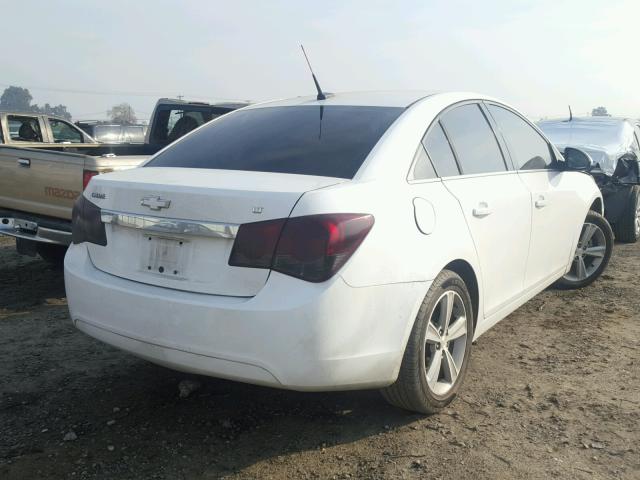 1G1PG5SC9C7190920 - 2012 CHEVROLET CRUZE LT WHITE photo 4