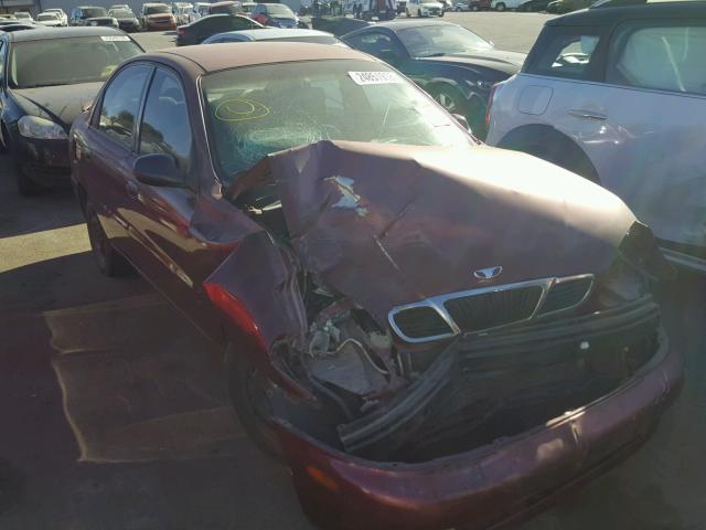 KLATA52Y9XB334236 - 1999 DAEWOO LANOS S 栗色 照片 1