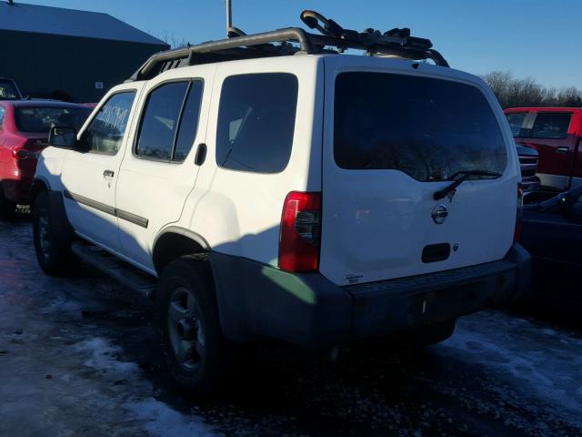 5N1ED28Y43C702272 - 2003 NISSAN XTERRA XE WHITE photo 3