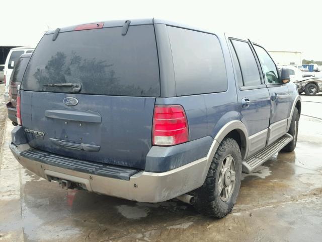 1FMPU17LX3LC57478 - 2003 FORD EXPEDITION BLUE photo 4