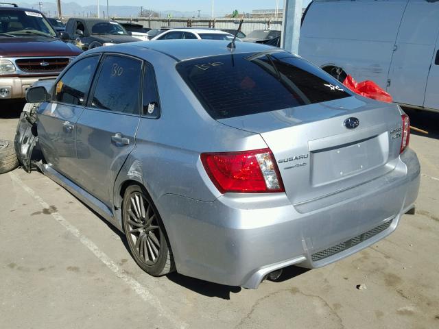 JF1GV7E64EG007527 - 2014 SUBARU IMPREZA WR SILVER photo 3