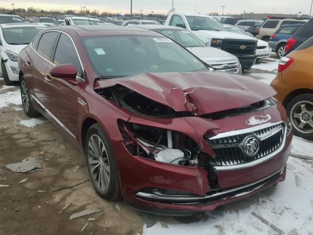 1G4ZP5SS0HU151502 - 2017 BUICK LACROSSE E BURGUNDY photo 1