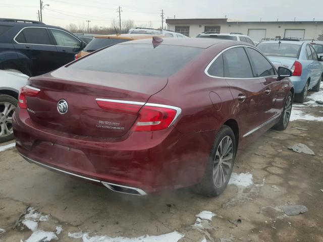 1G4ZP5SS0HU151502 - 2017 BUICK LACROSSE E BURGUNDY photo 4