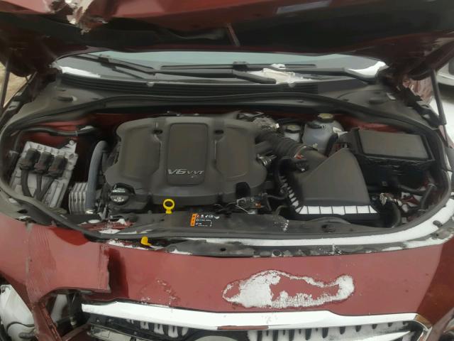 1G4ZP5SS0HU151502 - 2017 BUICK LACROSSE E BURGUNDY photo 7