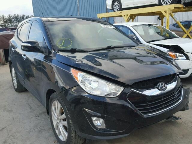 KM8JU3AC8CU510947 - 2012 HYUNDAI TUCSON GLS BLACK photo 1