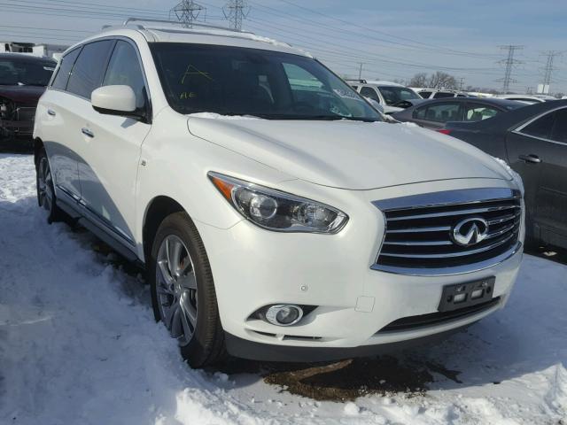 5N1AL0MMXEC513511 - 2014 INFINITI QX60 WHITE photo 1