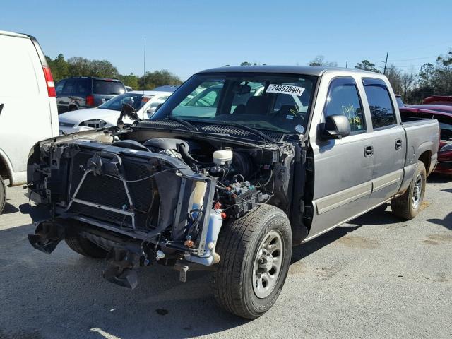 2GCEC13V771121181 - 2007 CHEVROLET SILVERADO GRAY photo 2