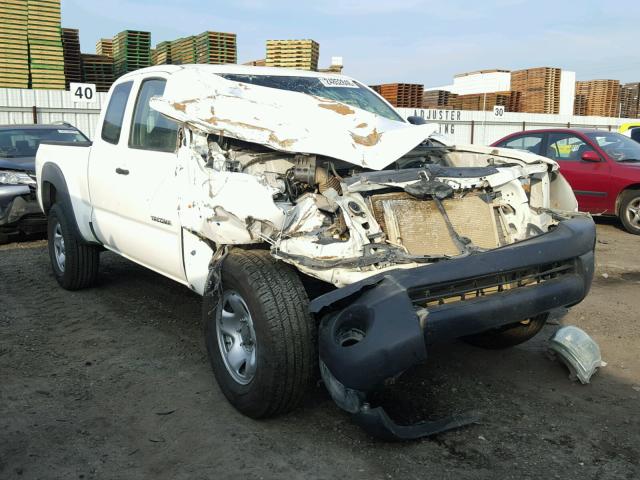 5TEUX42N45Z030543 - 2005 TOYOTA TACOMA ACC WHITE photo 1