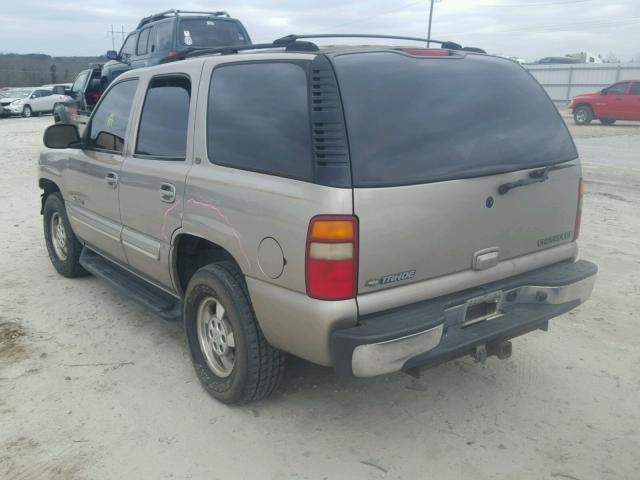 1GNEC13Z32R311473 - 2002 CHEVROLET TAHOE C150 BROWN photo 3