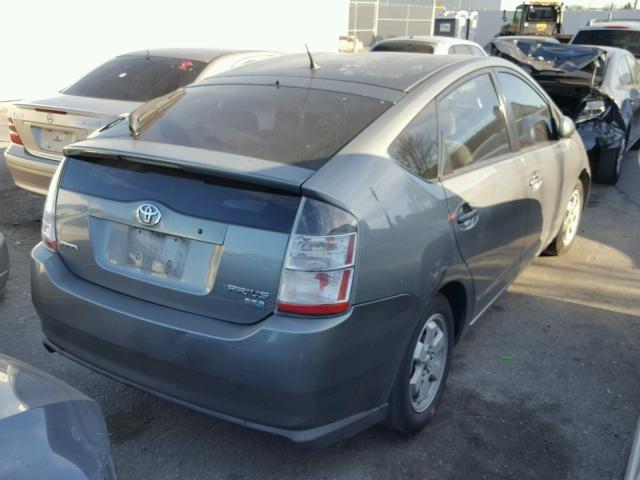 JTDKB20U640070822 - 2004 TOYOTA PRIUS GRAY photo 4