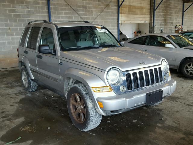 1J8GK58K55W679286 - 2005 JEEP LIBERTY LI SILVER photo 1