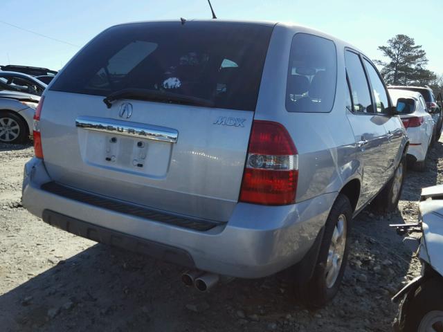 2HNYD18223H537269 - 2003 ACURA MDX SILVER photo 4