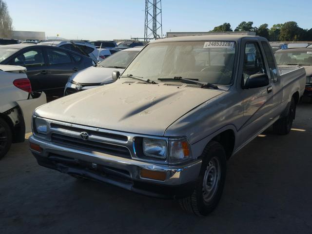 JT4RN93P6N5049574 - 1992 TOYOTA PICKUP 1/2 SILVER photo 2