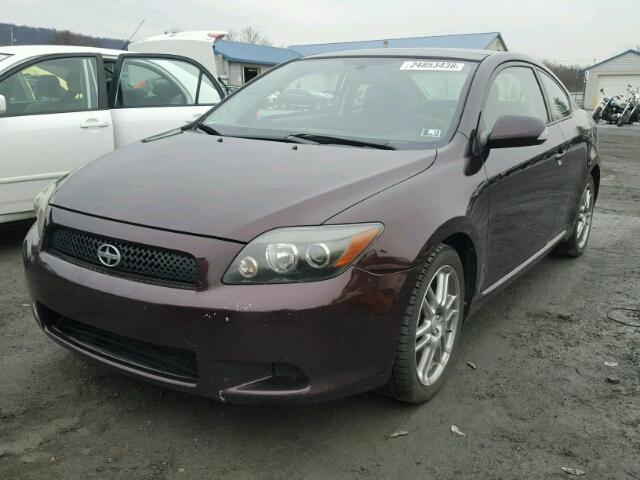 JTKDE167590278797 - 2009 TOYOTA SCION TC PURPLE photo 2