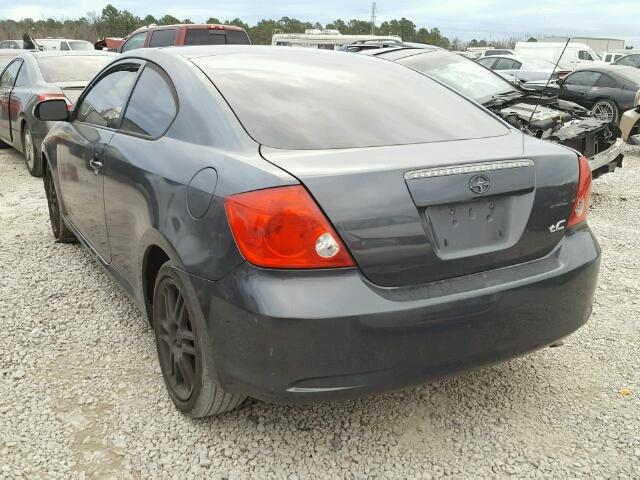 JTKDE177750021018 - 2005 TOYOTA SCION TC 石墨色 照片 3