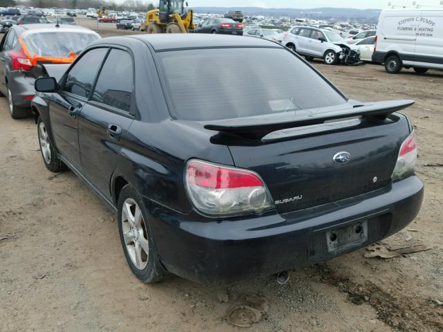 JF1GD67676H520521 - 2006 SUBARU IMPREZA 2. BLACK photo 3