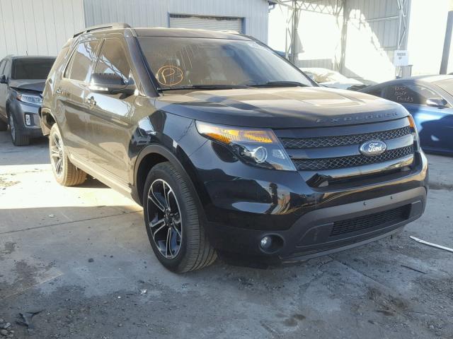 1FM5K8GT5FGB49949 - 2015 FORD EXPLORER S BLACK photo 1