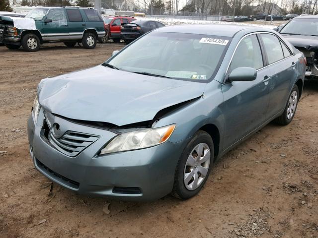 4T1BE46K69U820059 - 2009 TOYOTA CAMRY BASE TEAL photo 2