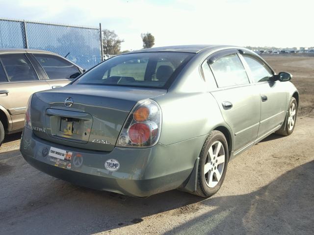 1N4AL11D74C178520 - 2004 NISSAN ALTIMA BAS GREEN photo 4