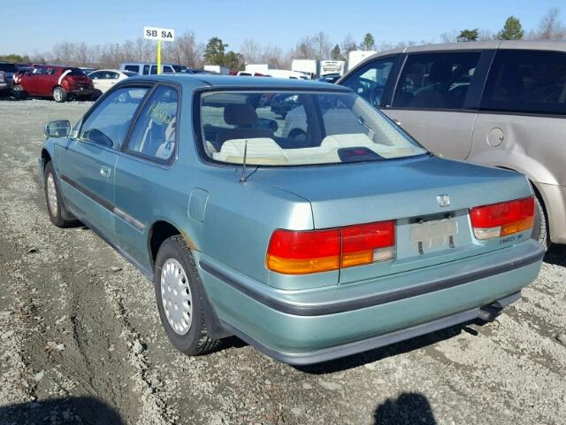 1HGCB725XNA002561 - 1992 HONDA ACCORD LX GREEN photo 3