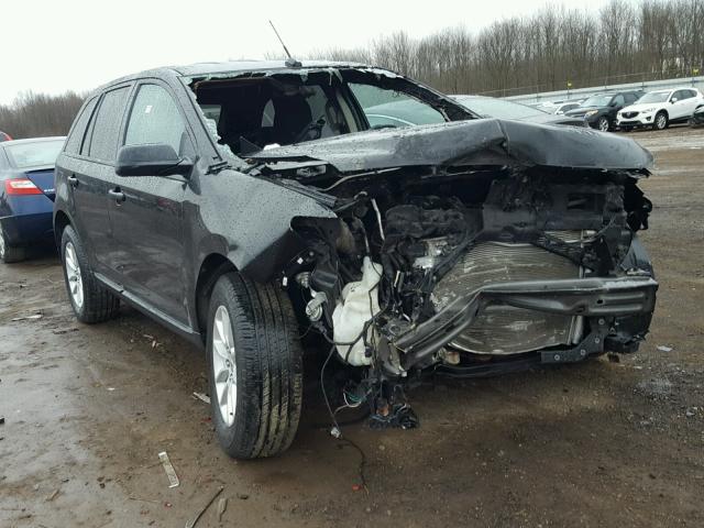 2FMDK3GC0DBC21210 - 2013 FORD EDGE SE BLACK photo 1