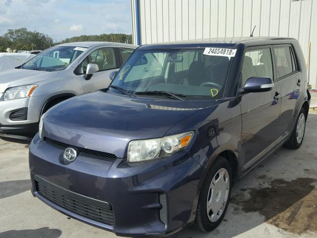JTLZE4FE9C1145429 - 2012 TOYOTA SCION BLUE photo 2