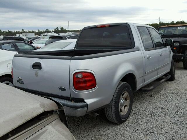 1FTRW07603KA29670 - 2003 FORD F150 SUPER SILVER photo 4