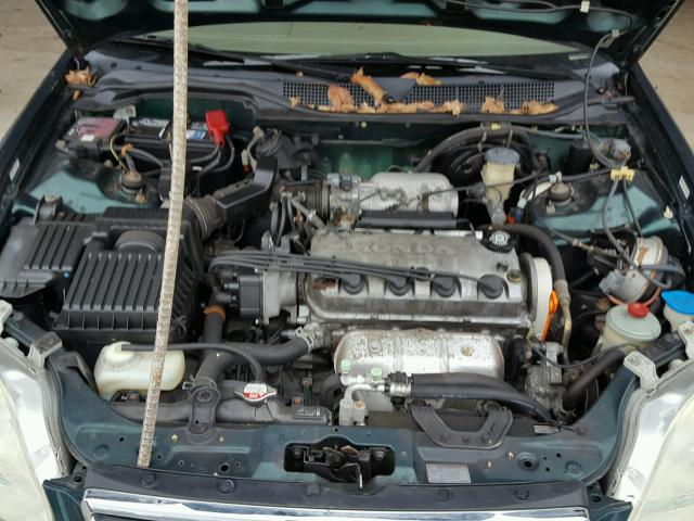 JHMEJ8644YS000304 - 2000 HONDA CIVIC EX GREEN photo 7