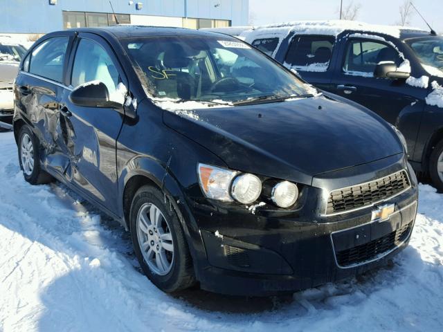 1G1JC5SH8C4135230 - 2012 CHEVROLET SONIC LT BLACK photo 1